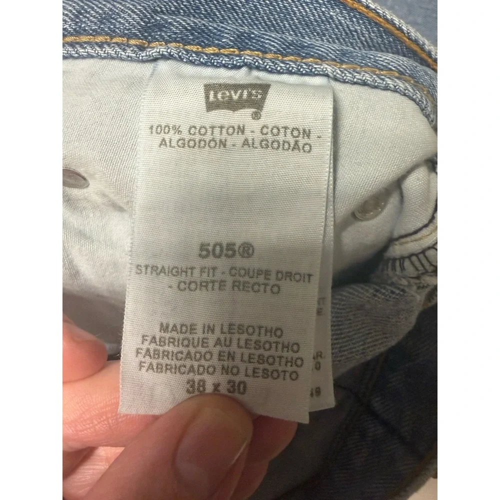 levis‎ 505 straight fit 38x30 Mid 2000s